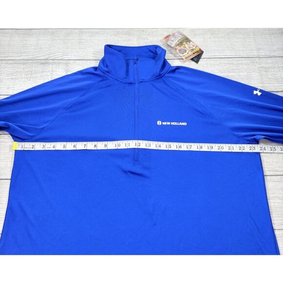 Under Armour Women’s Tech 1/4 Zip Pullover New Holland Tractors Size XXL - Picture 4 of 9